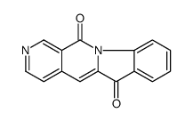 indolo[1,2-b][2,7]naphthyridine-6,12-dione Structure