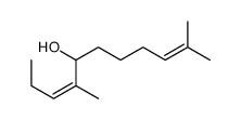 4,10-dimethylundeca-3,9-dien-5-ol结构式