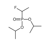 2-[1-fluoroethyl(propan-2-yloxy)phosphoryl]oxypropane Structure