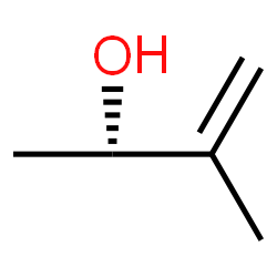 [S,(-)]-3-Methyl-3-butene-2-ol结构式