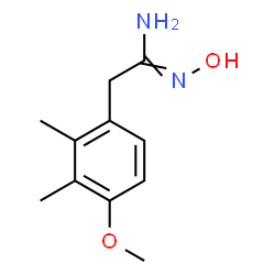 BENZENEETHANIMIDAMIDE,N-HYDROXY-2,3-DIMETHYL- structure
