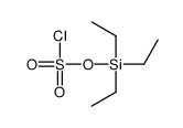 [chlorosulfonyloxy(diethyl)silyl]ethane结构式