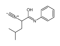 2-isocyano-4-methyl-N-phenylpentanamide结构式