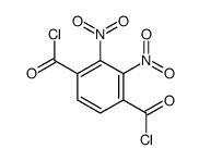 2,3-dinitrobenzene-1,4-dicarbonyl chloride Structure