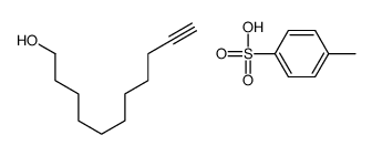 4-methylbenzenesulfonic acid,undec-10-yn-1-ol结构式