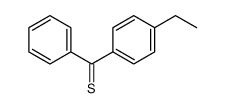 (4-ethylphenyl)-phenylmethanethione结构式