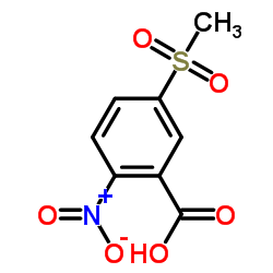 5-(Methylsulfonyl)-2-nitrobenzoic acid Structure