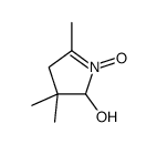 3,3,5-trimethyl-1-oxido-2,4-dihydropyrrol-1-ium-2-ol Structure