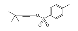 1-Butyn-1-ol, 3,3-dimethyl-, 1-(4-methylbenzenesulfonate)结构式