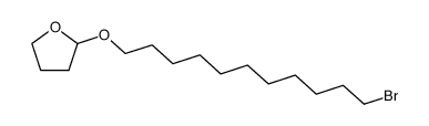 11-bromo-1-(2-tetrahydrofuranyloxy)undecane结构式