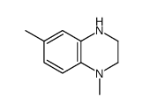 4,7-dimethyl-2,3-dihydro-1H-quinoxaline结构式