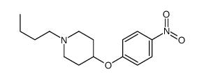 1-butyl-4-(4-nitrophenoxy)piperidine结构式