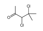 3,4-Dichloro-4-methyl-2-pentanone结构式