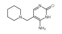 6-氨基-5-(1-哌啶基甲基)-2(1H)-嘧啶酮图片