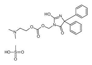 3-(hydroxymethyl)phenytoin N,N-dimethylaminoethyl carbonate picture