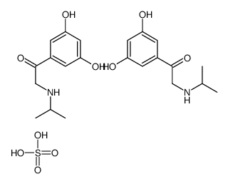 bis[[2-(3,5-dihydroxyphenyl)-2-oxoethyl]isopropylammonium] sulphate picture