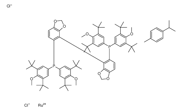[RuCl(p-cymene)((R)-dtbm-segphos(regR))]Cl picture