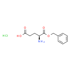 (S)-4-氨基-5-(苄氧基)-5-氧代戊酸盐酸盐结构式