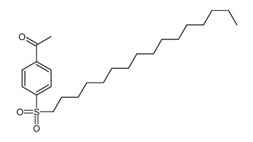 1-(4-hexadecylsulfonylphenyl)ethanone结构式