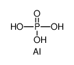 Phosphoric acid, aluminum salt Structure
