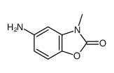 5-amino-3-methyl-1,3-benzoxazol-2-one structure