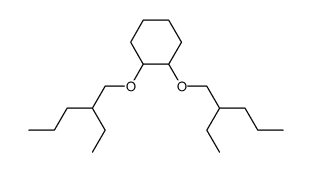 1,2-bis(2-ethyl-pentyloxy)-cyclohexane结构式