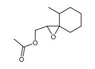 2-acetoxymethyl-4-methyl-1-oxa-spiro[2.5]octane Structure