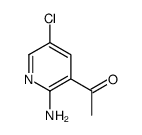 1-(2-amino-5-chloropyridin-3-yl)ethanone Structure