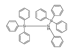 triphenyl-[phenyl(triphenylsilyl)silyl]silane结构式