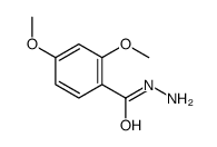 2,4-dimethoxybenzohydrazide结构式