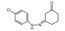 cyclohexane-1,3-dione-mono-(4-chlorophenyl)hydrazone Structure