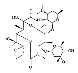 pseudoerythromycin A 6,9-hemiketal结构式