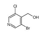 (3-Bromo-5-chloropyridin-4-yl)methanol structure