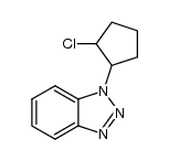 1-(1-benzotriazolyl)-2-chlorocyclopentane结构式