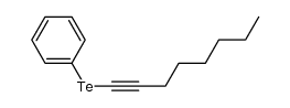 oct-1-yn-1-yl(phenyl)tellane结构式