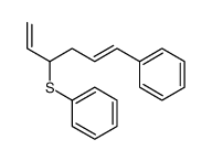 6-phenylhexa-1,5-dien-3-ylsulfanylbenzene结构式