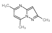 2,5,7-三甲基吡唑并[1,5-a]嘧啶结构式