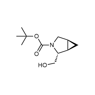 Tert-butyl (1R,2R,5S)-2-(hydroxymethyl)-3-azabicyclo[3.1.0]Hexane-3-carboxylate Structure