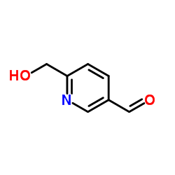 6-HydroxyMethyl-pyridine-3-carbaldehyde Structure