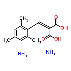 (mesitylmethylene)malonic acid diammoniate结构式