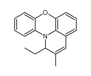 1-ethyl-2-methyl-1H-pyrido[3,2,1-k,l]phenoxazine结构式
