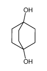 bicyclo[2.2.2]octane-1,4-diol结构式