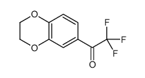 1-(2,3-dihydrobenzo[b][1,4]dioxin-6-yl)-2,2,2-trifluoroethanone Structure