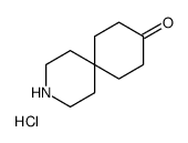 3-Aza-spiro[5.5]undecan-9-one hydrochloride结构式