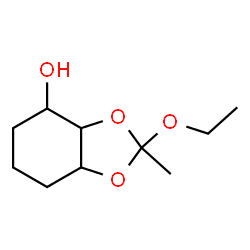 1,3-Benzodioxol-4-ol,2-ethoxyhexahydro-2-methyl-(9CI) structure