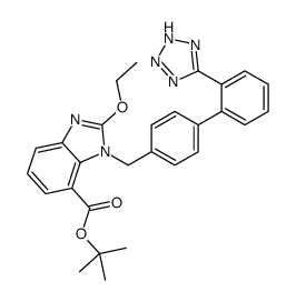 Candesartan tert-Butyl Ester Structure