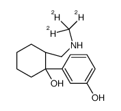 rac N,O-Didesmethyl Tramadol-d3 Structure
