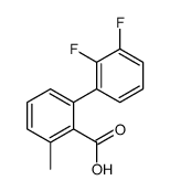 2-(2,3-difluorophenyl)-6-methylbenzoic acid结构式