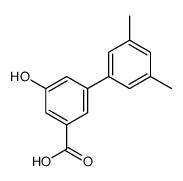 3-(3,5-dimethylphenyl)-5-hydroxybenzoic acid Structure