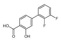 4-(2,3-difluorophenyl)-2-hydroxybenzoic acid Structure